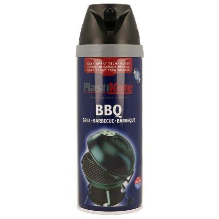 Plastikote Premium BBQ Spray Paint 400ml