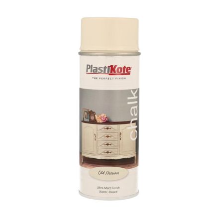 Plastikote Chalk Old Hessian Spray Paint 400ml