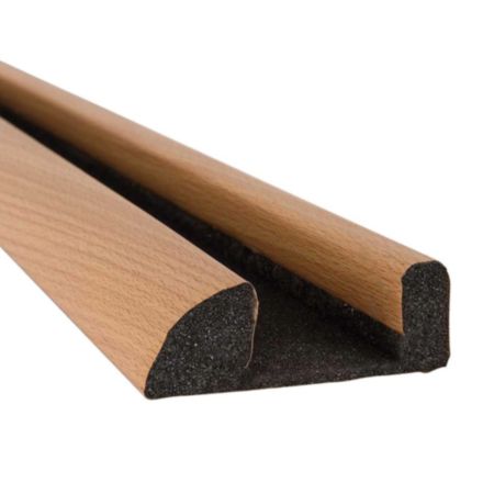 Stormguard™ Slide Under Internal Door Draught Excluder (914mm) - Oak