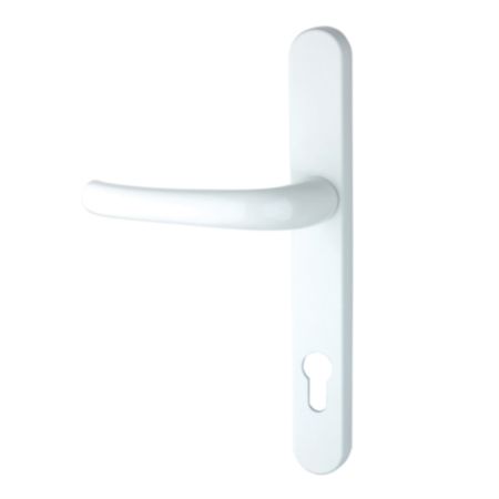 Yale Essentials Long Backplate Door Handle - White