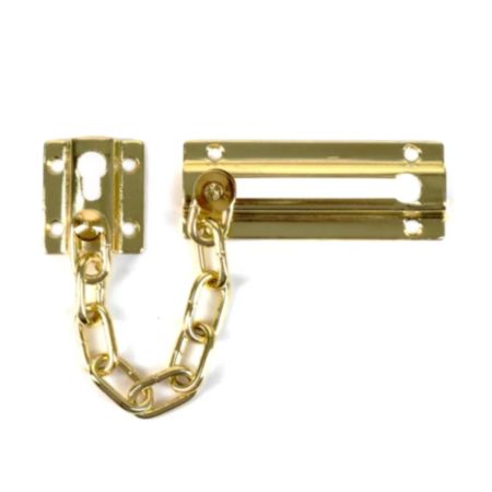Yale Essentials Door Chain - Polished Brass