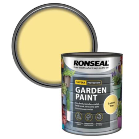 Ronseal Garden Paint Lemon Tree 250ml