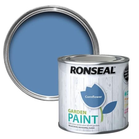 Ronseal Garden Paint Cornflower 250ml