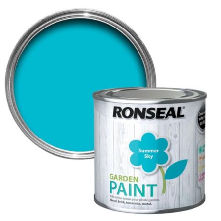 Ronseal Garden Paint Summer Sky 250ml