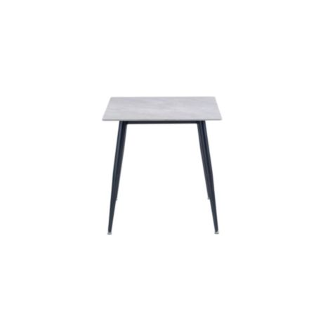 Lavina Rebecca Sinistered Stone Dining Table - Grey