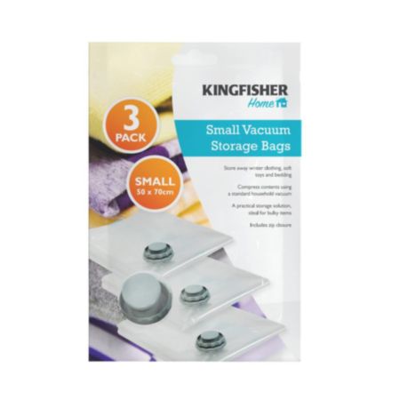 3 Pack Vacuum Storage Bag 50cm x 70cm