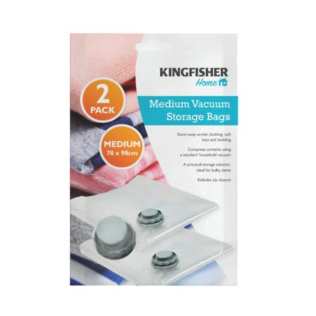 2 Pack Vacuum Storage Bags 70cm x 90cm