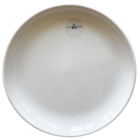 Cook & Dine Stoneware Side Plate - Gloss White