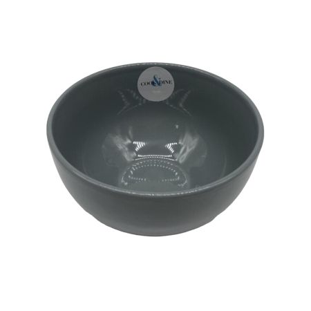 Cook & Dine Stoneware Bowl - Gloss Grey