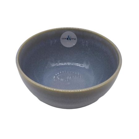 Cook & Dine Stoneware Bowl - Pale Blue Reactive