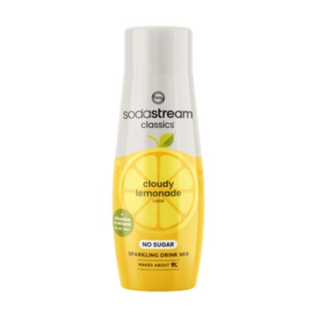 SodaStream® Classics® | Cloudy Lemonade Syrup Mix (Zero Sugar) - 400ml