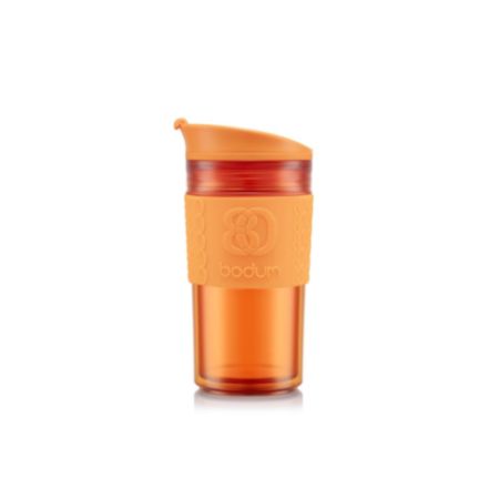 Bodum Travel Mug 0.35L Orange Flame