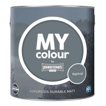 Johnstone's My Colour Durable Matt Paint Nightcap 2.5L