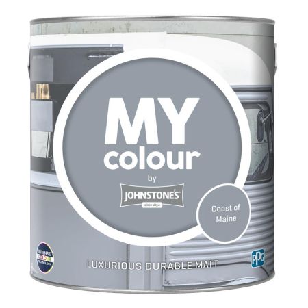 Johnstone's My Colour Durable Matt Paint Coast of Maine 2.5L