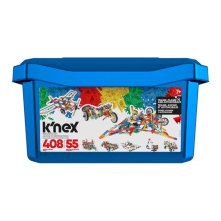 K'NEX® Trains, Planes & Automobiles Building Set (408 Pieces)