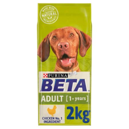 PURINA® BETA® Adult Dry Dog Food - Chicken (2kg)