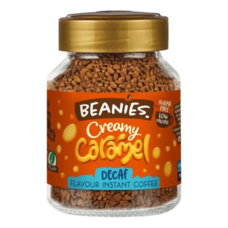Beanies™ Instant Coffee - Decaf Creamy Caramel (50g)