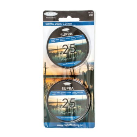 Fladen Supra Blue Twin Spools Fishing Line (2 x 100m)