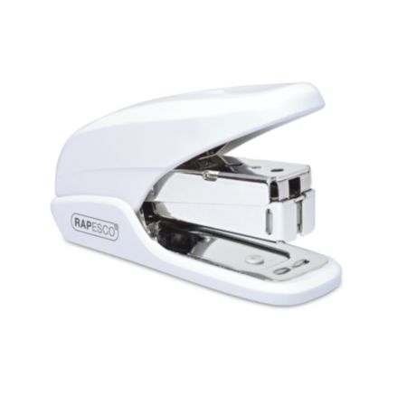 Rapesco X5-Mini Less Effort Stapler - White