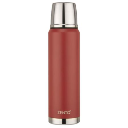 Zento Red Torpedo Flask 1L