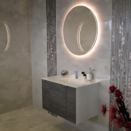 Luxor Tiles (30 x 60cm) | Blanco White