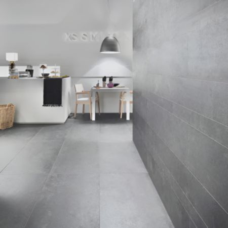 Monolith Tiles (60 x 60cm) | Silver