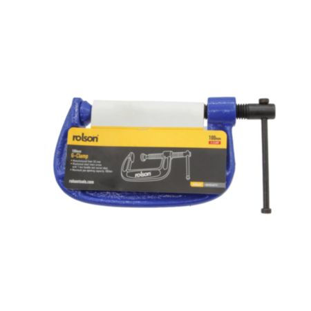Rolson 100mm Fine Thread G Clamp