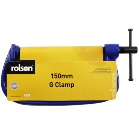 Rolson 150mm Fine Thread G Clamp