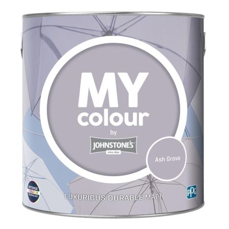 Johnstone's My Colour Durable Matt Paint Ash Grove 2.5L