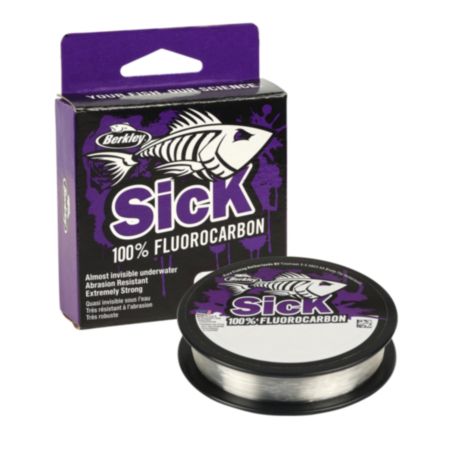 Berkley Clear Sick Fluorocarbon Leader (50m)