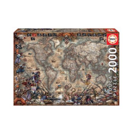 Pirates Map Puzzle (2000 Pieces)