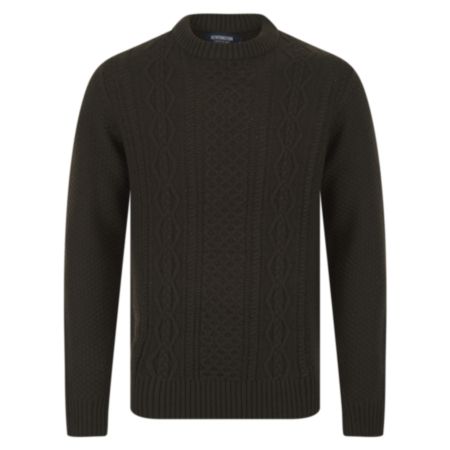 Kensington Eastside Goldstein Mens Cable Knit Jumper - Assorted