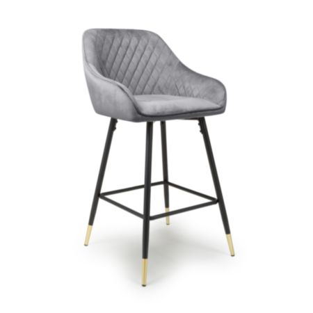 Savannah Barstool - Grey (Pair)