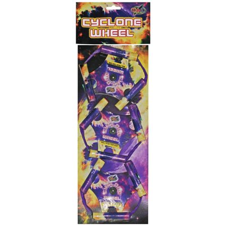 Cosmic Cyclone Wheel Firework - 3 Piece