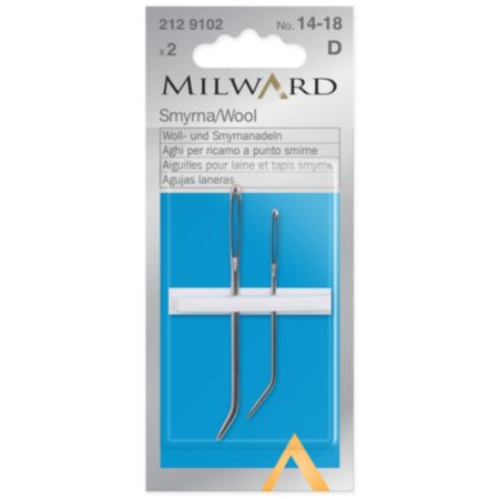 Milward Smyrna-Wool Needles - No.14-18 (2 Pieces)