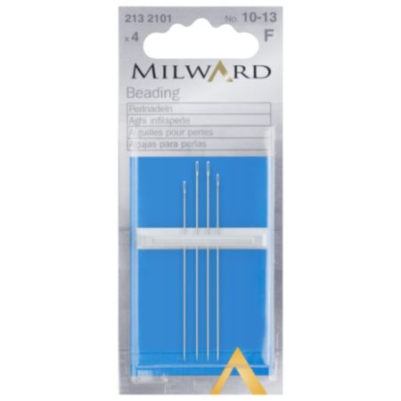 Milward Hand Sewing Beading Needles - No. 10-13 (4 Pieces)