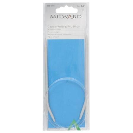 Milward Circular Fixed Knitting Pins - 80cm x 4.00mm