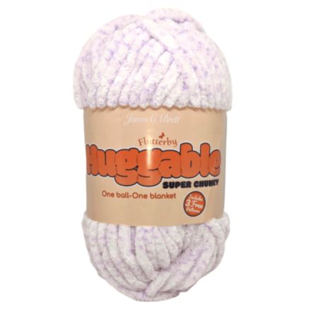 James C Brett | Huggable Super Chunky Yarn - Lilac (250g)