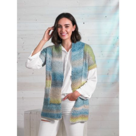 James C Brett | JB698 Ladies Jacket Marble Chunky Pattern