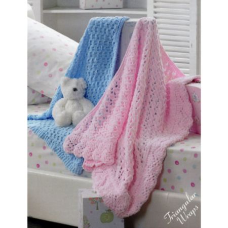 James C Brett | JB202 Triangular Wraps Flutterby Chunky Knit Pattern