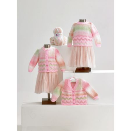 James C Brett | JB620 Baby Cardigans & Jumper Double Knit Pattern