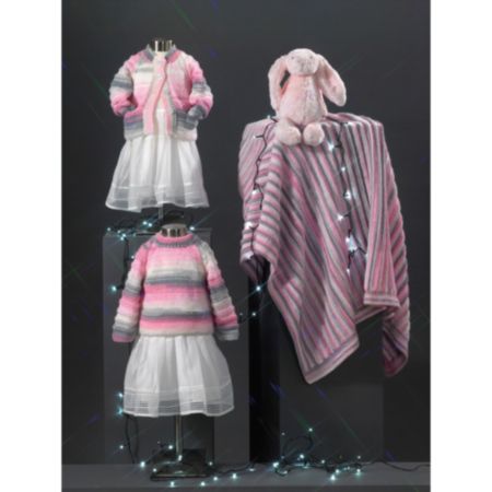 James C Brett | JB706 Baby Cardigan, Jumper & Blanket Double Knit Pattern