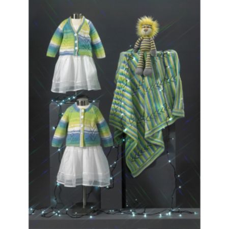James C Brett | JB707 Baby Cardigans & Blanket Double Knit Pattern