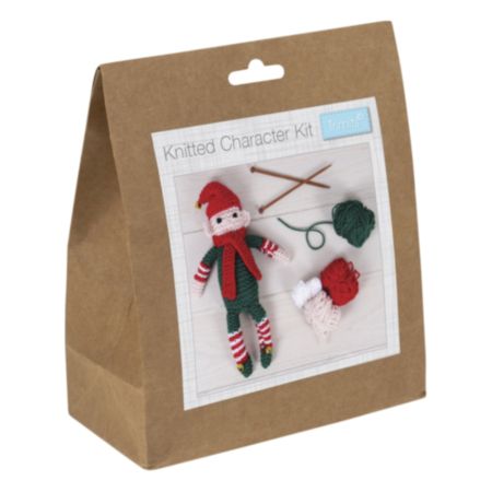 Knitting Character Kit - Elf