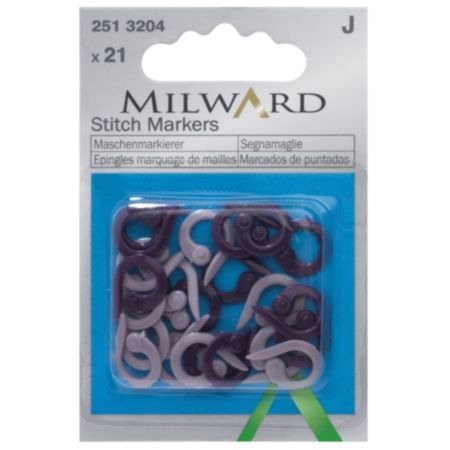 Milward Stitch Markers - Assorted (21 Pieces)