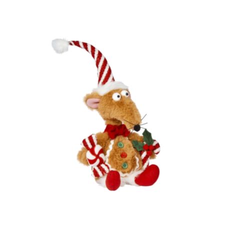 Gingerbread Remi Rat Christmas Plush (33cm)