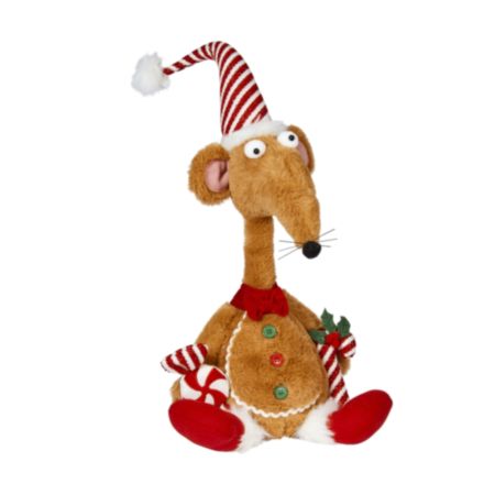 Gingerbread Rat A Louis Christmas Plush (67cm)