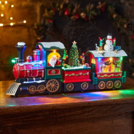 Train Christmas Ornament - 18 x 38cm