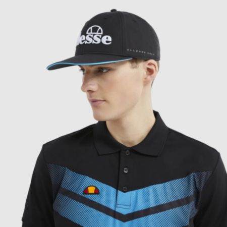 Ellesse Pineta Flat Peak Cap - Black