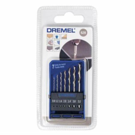 Dremel 7 Piece Precision Drill Bit Set
